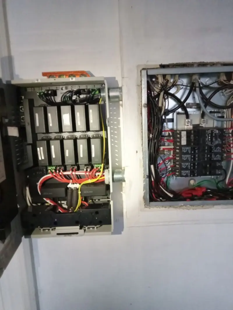 Electrical panel upgrade completed for Indoor Lighting Installation in Lewistown